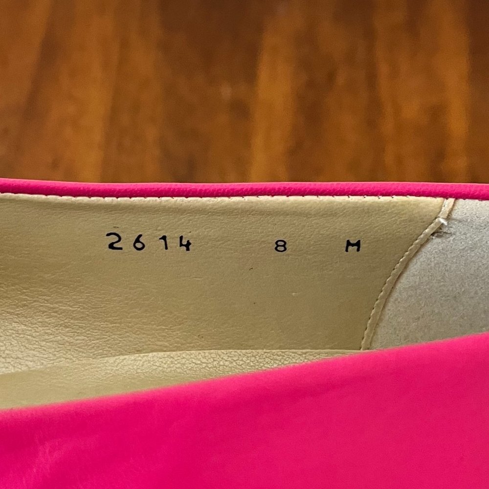 Liz Claiborne Pink Leather Heels - Picture 8 of 13